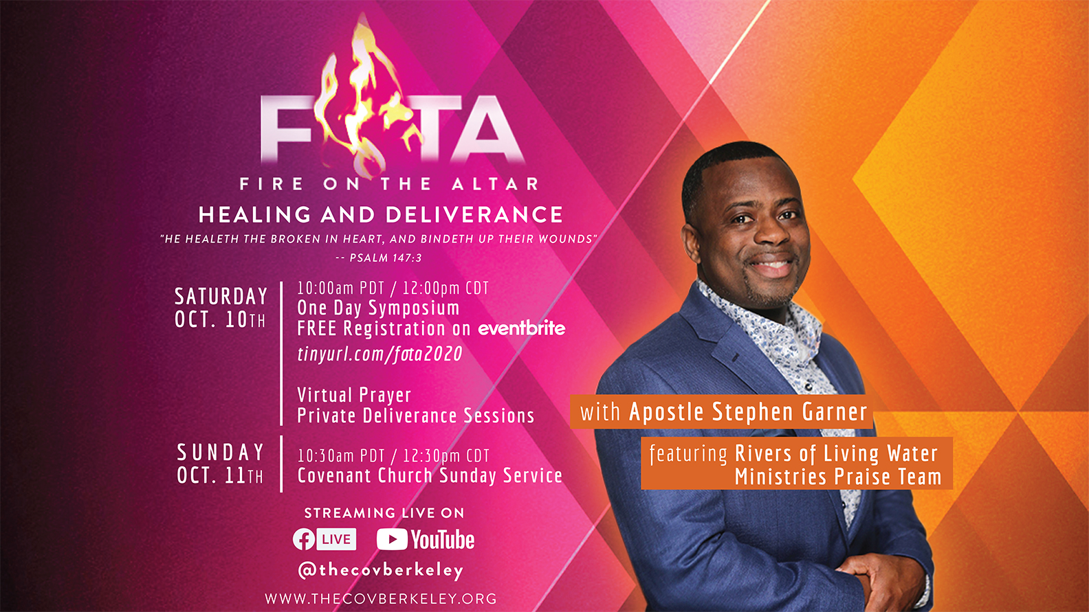 Fire On The Altar Healing and Deliverance Symposium