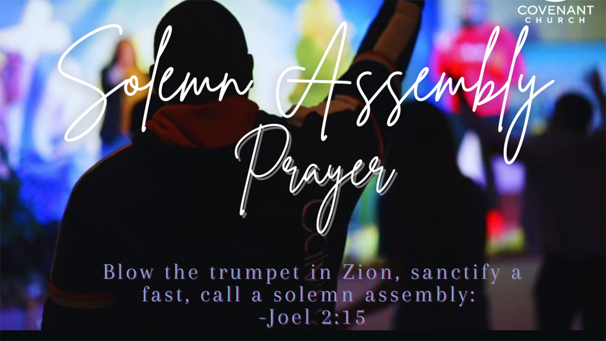 Solemn Assembly Prayer