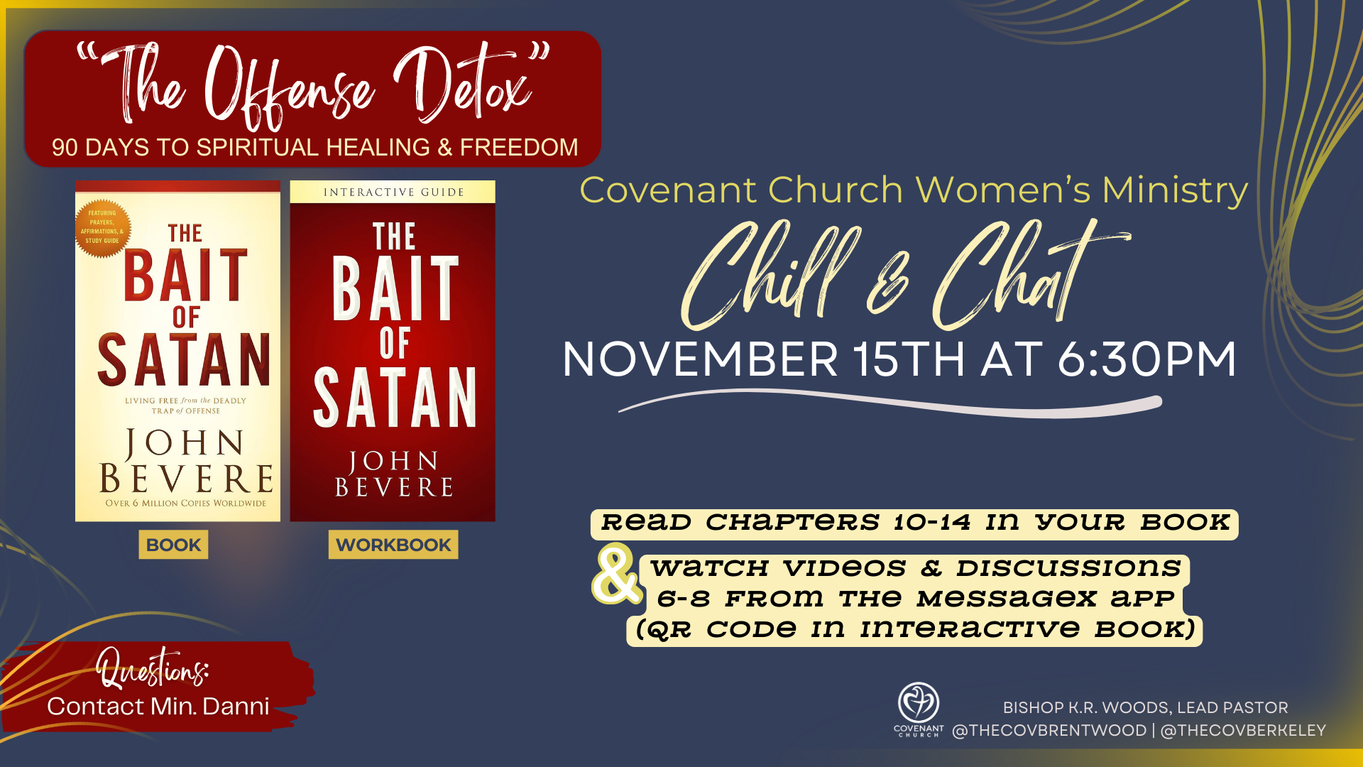 Women's Ministry Chill and Chat 2024 - Nov 15