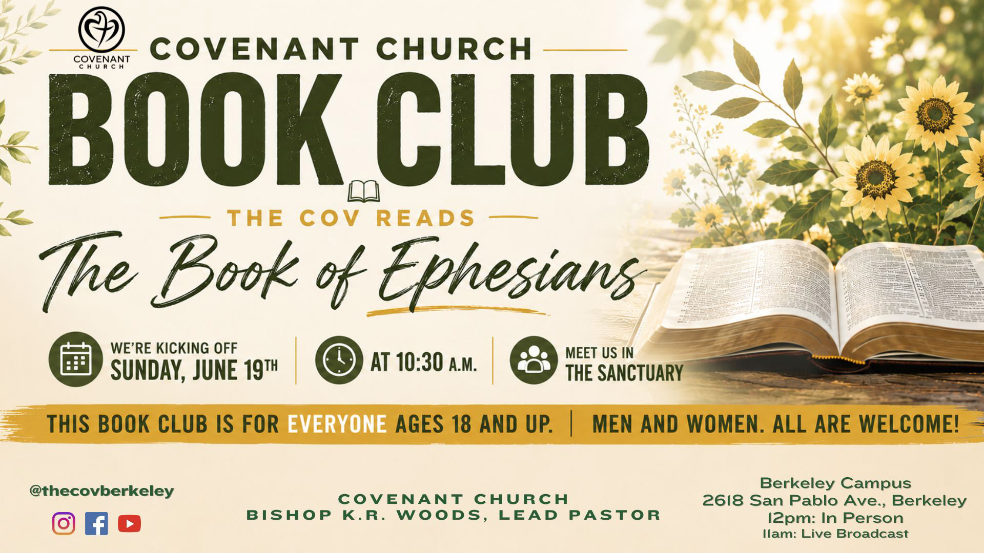 Covenant Church Book Club